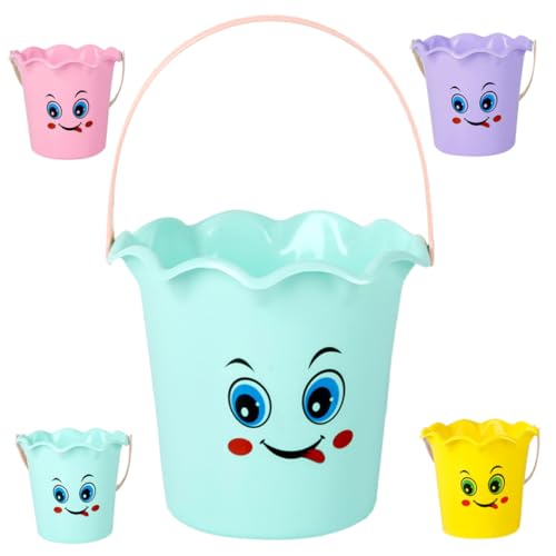 TOYANDONA 5 Stück Teiliges Sandspielzeug aus Robustem Kunststoff Tragbare Kleine Eimer für Strand und Wasserspiele Vielseitig Nutzbar Leicht zu Reinigen Farbige Sand und Zufällige Farbe TOYANDONA 5 Stück Teiliges Sandspielzeug aus Robustem Kunststoff Tragbare Kleine Eimer für Strand und Wasserspiele Vielseitig Nutzbar Leicht zu Reinigen Farbige Sand und Zufällige Farbe von TOYANDONA