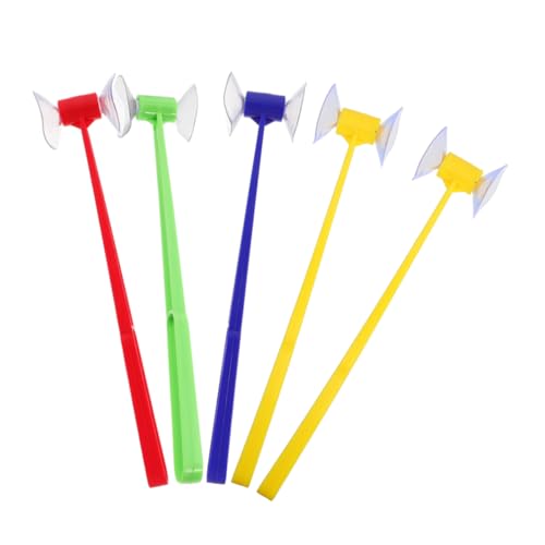 TOYANDONA 5 Stück Teiliges Saugnapf Hammer Pädagogisches Lernspiel für Fördert Feinmotorik und Sprachentwicklung Farbenfrohes Montessori für Vorschule und Familienaktivitäten von TOYANDONA