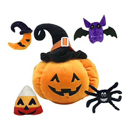 TOYANDONA 5 Stück Teiliges Set Plüsch Halloween Dekoration Niedliche Cartoon Puppen für Tisch und Fensterdekoration für Festliche Atmosphären und Halloween Feiern TOYANDONA 5 Stück Teiliges Set Plüsch Halloween Dekoration Niedliche Cartoon Puppen für Tisch und Fensterdekoration für Festliche Atmosphären und Halloween Feiern von TOYANDONA