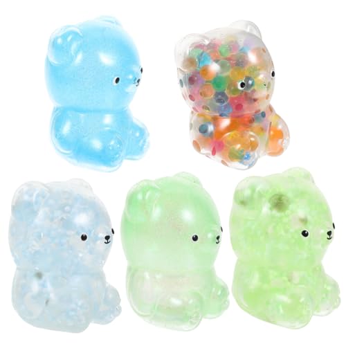 TOYANDONA 5 Stück Teiliges Stressabbau Handliches Waschbares Cartoon Bär Squeeze Kompaktes Decompression Toy für Erwachsene und Jugendliche Tragbar und Vielseitig für Büro und Freizeit TOYANDONA 5 Stück Teiliges Stressabbau Handliches Waschbares Cartoon Bär Squeeze Kompaktes Decompression Toy für Erwachsene und Jugendliche Tragbar und Vielseitig für Büro und Freizeit von TOYANDONA