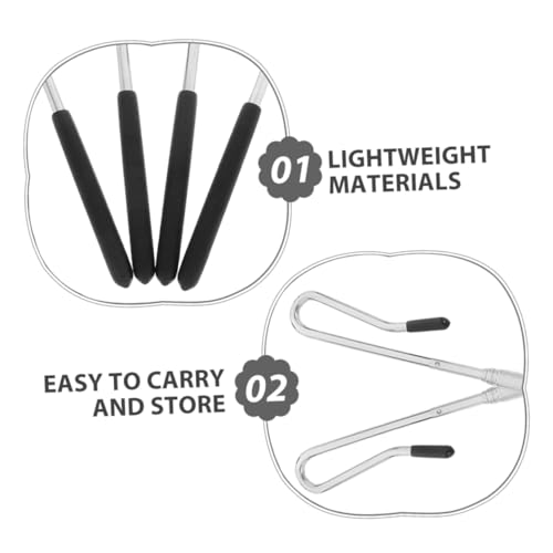 TOYANDONA 5 Stück Teiliges Verstellbare Metall Handpuppen Stäbe Ergonomische Ausziehbare Arm Steuerungsstäbe Leise Komfortabel Leicht Vielseitig Kompatibel für Nahtlose TOYANDONA 5 Stück Teiliges Verstellbare Metall Handpuppen Stäbe Ergonomische Ausziehbare Arm Steuerungsstäbe Leise Komfortabel Leicht Vielseitig Kompatibel für Nahtlose von TOYANDONA