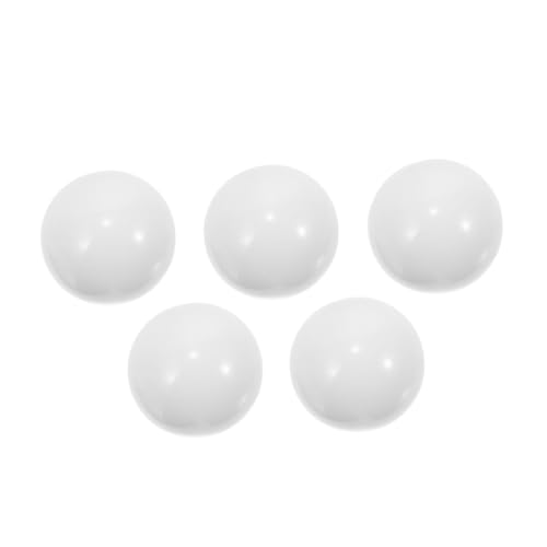 TOYANDONA 5 Stück Teiliges perlen Weiße Rotierende Spielkugeln für Bar und Festival Roulette Elegantes Design für Stilvolle Spielrunden von TOYANDONA