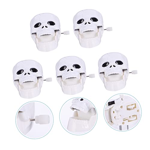TOYANDONA 5 Stück gewundenes Hüpfspielzeug Halloween Halloween Toys kindergeschenke geldschrank Children Toys Halloween-Uhrwerk- Uhrwerkspielzeug für Plastik Weiß TOYANDONA 5 Stück gewundenes Hüpfspielzeug Halloween Halloween Toys kindergeschenke geldschrank Children Toys Halloween-Uhrwerk- Uhrwerkspielzeug für Plastik Weiß von TOYANDONA