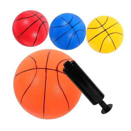 TOYANDONA 5 Teiliges Set Basketballspielzeug Für Aufblasbare Bälle Und Mit Pumpe Ideal Für Drinnen Und Draußen Sportspielzeug Für Kleine TOYANDONA 5 Teiliges Set Basketballspielzeug Für Aufblasbare Bälle Und Mit Pumpe Ideal Für Drinnen Und Draußen Sportspielzeug Für Kleine von TOYANDONA