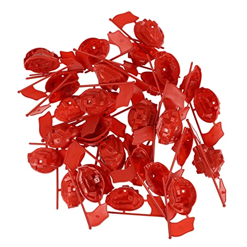 TOYANDONA 50 Sätze Kunststoff Rote Flagge Spielzeug Szene Layout Rote Flagge Für Miniaturszene TOYANDONA 50 Sätze Kunststoff Rote Flagge Spielzeug Szene Layout Rote Flagge Für Miniaturszene von TOYANDONA