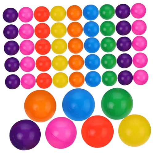 TOYANDONA 50 Stück Bobo-Ball- Bällebad für Babys Schwimmbecken Bällebad Bälle für Beutel mit Bällen für Bällebad Bälle für Bällebad Pitballs Plastik von TOYANDONA