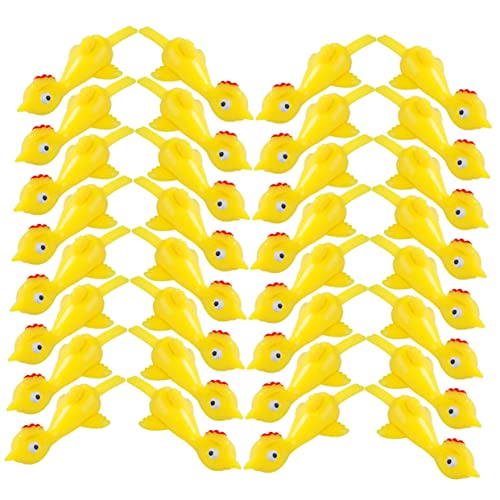 TOYANDONA 50 Stück Interaktive Finger Spielzeuge Elastische TPR Cartoon Truthahn Spielzeuge für Kinder Lustiges Partyspielzeug Sicheres Kinderspielzeug Finger Tiere Zubehör von TOYANDONA