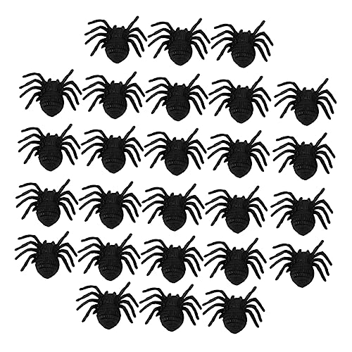 TOYANDONA 50 Stück Halloween Schwarze Spinne Requisiten Superhelden Kit Requisiten Spinne Party Spinne Halloween Dekorationen Spinne Gefälschte Spinne Halloween Spinne PVC TOYANDONA 50 Stück Halloween Schwarze Spinne Requisiten Superhelden Kit Requisiten Spinne Party Spinne Halloween Dekorationen Spinne Gefälschte Spinne Halloween Spinne PVC von TOYANDONA