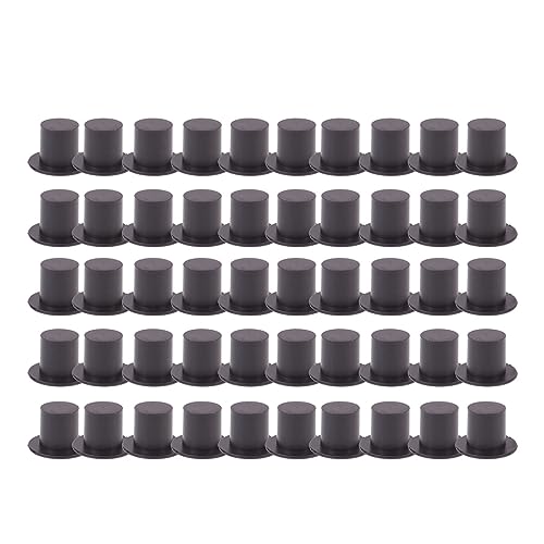 TOYANDONA 50 Stück Kleiner Zylinder Schwarze Und Rote Zauberhut Mini Zylinder Party Gefallen Zylinderhut Für Kinder Mini-cowboyhut-dekoration Mini Witch Hat Hüte Mann Kuppel Bastelmaterial TOYANDONA 50 Stück Kleiner Zylinder Schwarze Und Rote Zauberhut Mini Zylinder Party Gefallen Zylinderhut Für Kinder Mini-cowboyhut-dekoration Mini Witch Hat Hüte Mann Kuppel Bastelmaterial von TOYANDONA