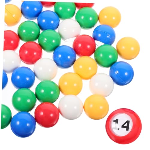 TOYANDONA 50 Stück Spielnummern Lichtbeständige Unterhaltungsrequisiten von TOYANDONA