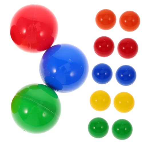 TOYANDONA 50 Stück Lotteriekugeln Für Festivalveranstaltungen Glückslotterielose Lotteriekugeln Befüllbare Bingokapseln Bingospielzeug Farbige Runde Kapseln Trinkspielkugeln TOYANDONA 50 Stück Lotteriekugeln Für Festivalveranstaltungen Glückslotterielose Lotteriekugeln Befüllbare Bingokapseln Bingospielzeug Farbige Runde Kapseln Trinkspielkugeln von TOYANDONA