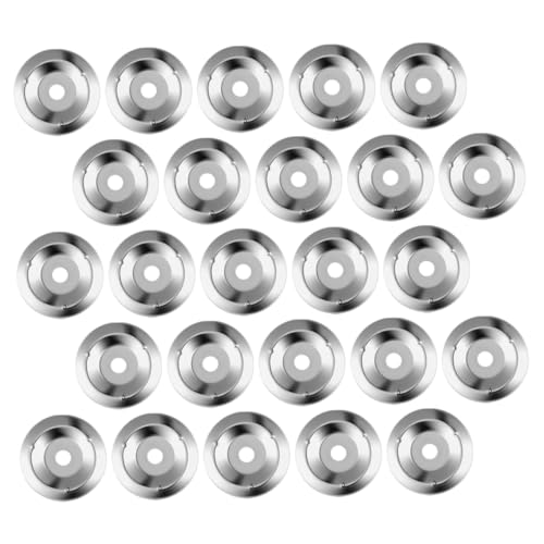 TOYANDONA 50 Stück Metall Zymbalringe für Handpercussion Klarer Geeignet für Verschiedene Musikstile Zubehörteile für Trommeln und Live Performances von TOYANDONA
