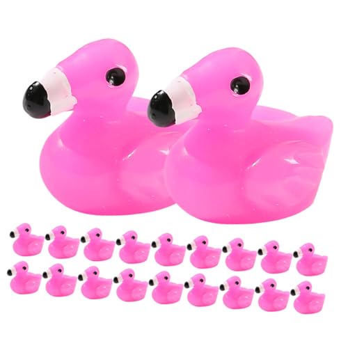 TOYANDONA Flamingo Mini Figuren Miniatur Harz Flamingos 50 Stücke für Terrarium GNOME und TOYANDONA Flamingo Mini Figuren Miniatur Harz Flamingos 50 Stücke für Terrarium GNOME und von TOYANDONA