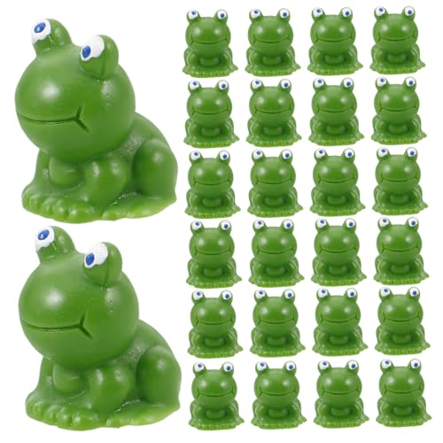 TOYANDONA Frosch Figur 50 Stück Mini-froschstatue Kleiner Frosch Wiedergeborene Puppe Frosch Hase Gesteckt Spielzeughausdekoration Miniaturen Frosch Schmücken Froschfiguren Aus Kunstharz Green TOYANDONA Frosch Figur 50 Stück Mini-froschstatue Kleiner Frosch Wiedergeborene Puppe Frosch Hase Gesteckt Spielzeughausdekoration Miniaturen Frosch Schmücken Froschfiguren Aus Kunstharz Green von TOYANDONA