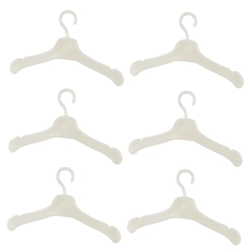 TOYANDONA 50 Stück Mini Kleiderbügel Puppen Kunststoff Hängend Puppenkleiderhalter für Puppenbekleidung Aufbewahrung Spielzeugzubehör Weiß Kompakt Leicht zu Transportieren TOYANDONA 50 Stück Mini Kleiderbügel Puppen Kunststoff Hängend Puppenkleiderhalter für Puppenbekleidung Aufbewahrung Spielzeugzubehör Weiß Kompakt Leicht zu Transportieren von TOYANDONA