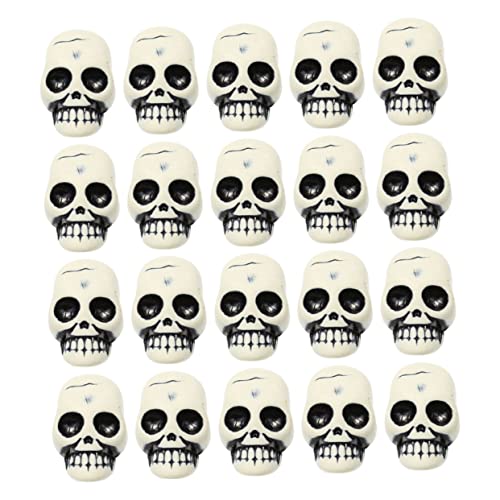 TOYANDONA 50 Stück Mini-Schädel Zombie-Dekorationen Halloween Horror Decoration Gruselige Dekoration Skull Decor Figur Schädelkopf Requisiten Desktop-Schädelkopf Harz TOYANDONA 50 Stück Mini-Schädel Zombie-Dekorationen Halloween Horror Decoration Gruselige Dekoration Skull Decor Figur Schädelkopf Requisiten Desktop-Schädelkopf Harz von TOYANDONA