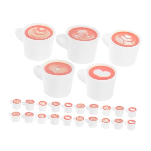 TOYANDONA 50 Stück Miniatur Kaffeetassen aus Resin Realistische Kleine Kaffeebecher Miniatur Küchenaccessoires für Puppenhäuser Detailreiche Tischdekoration und Kreative Bastelsets TOYANDONA 50 Stück Miniatur Kaffeetassen aus Resin Realistische Kleine Kaffeebecher Miniatur Küchenaccessoires für Puppenhäuser Detailreiche Tischdekoration und Kreative Bastelsets von TOYANDONA
