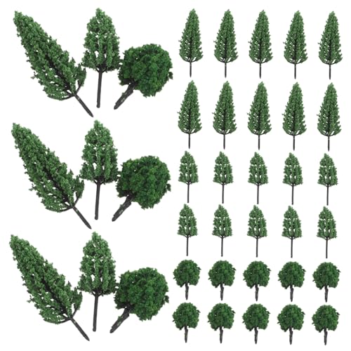 TOYANDONA 50 Stück Miniatur Landschaftsbäume für Modellbau Realistische Plastikbaum Dekoration für Sandtische und Mikro Szenarien für DIY Projekte TOYANDONA 50 Stück Miniatur Landschaftsbäume für Modellbau Realistische Plastikbaum Dekoration für Sandtische und Mikro Szenarien für DIY Projekte von TOYANDONA