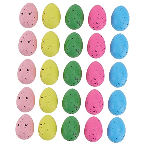 TOYANDONA 50 Stück Ostereier Dekoration Großpackung Mini Set Eierparty Künstliche Eier Mit Pulver Jagd Für Groß Mit Farbstoff Gefüllt Kunstgeschenk Partyzubehör Ornament TOYANDONA 50 Stück Ostereier Dekoration Großpackung Mini Set Eierparty Künstliche Eier Mit Pulver Jagd Für Groß Mit Farbstoff Gefüllt Kunstgeschenk Partyzubehör Ornament von TOYANDONA