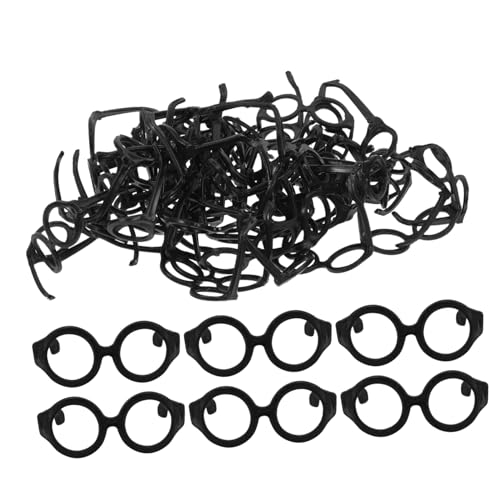 TOYANDONA 50 Stück Puppenbrillen Zum Anziehen Mini-puppenbrillen Puppenkleidungszubehör Accessoires Puppenhaus- TOYANDONA 50 Stück Puppenbrillen Zum Anziehen Mini-puppenbrillen Puppenkleidungszubehör Accessoires Puppenhaus- von TOYANDONA