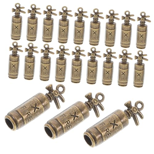 TOYANDONA 50 Stück Puppenhaus-feuerlöscher Puppenhauszubehör - Werkzeuge Vintage Puppenhausmöbel Verbindungsverlängerungen Aus Messingverschlüssen Mini-werkzeugkasten Metall Dark Brown TOYANDONA 50 Stück Puppenhaus-feuerlöscher Puppenhauszubehör - Werkzeuge Vintage Puppenhausmöbel Verbindungsverlängerungen Aus Messingverschlüssen Mini-werkzeugkasten Metall Dark Brown von TOYANDONA
