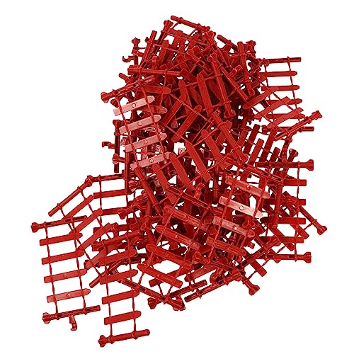 TOYANDONA 50 Stück Szenenzaunzubehör Mini-Zaunverzierung Spielzeugbauernhof Fechten Spielzeugzäune für Tiere bauernhofspielzeug Farm Sandtischzäune Modelle Plastikzaun rot TOYANDONA 50 Stück Szenenzaunzubehör Mini-Zaunverzierung Spielzeugbauernhof Fechten Spielzeugzäune für Tiere bauernhofspielzeug Farm Sandtischzäune Modelle Plastikzaun rot von TOYANDONA