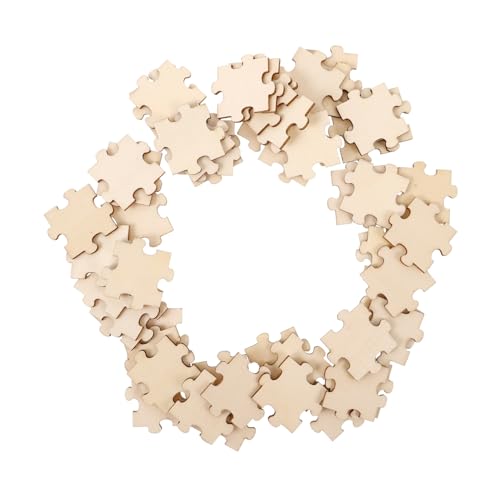 TOYANDONA 50 Stück Teiliges Holzpuzzle Blanko Puzzleteile zum Selbstgestalten DIY für Kreative Dekorationen Holzstücke für Handwerksprojekte TOYANDONA 50 Stück Teiliges Holzpuzzle Blanko Puzzleteile zum Selbstgestalten DIY für Kreative Dekorationen Holzstücke für Handwerksprojekte von TOYANDONA