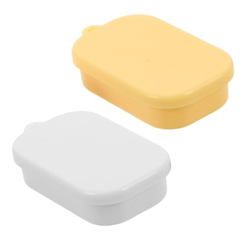 TOYANDONA 50 Stück Teiliges Mini Snack Organizer mit Fächern Kinderküchen Leichte Miniatur Lunchbox für Puppenhaus DIY für Puppenhaus Küche und Sammelaccessoires von TOYANDONA