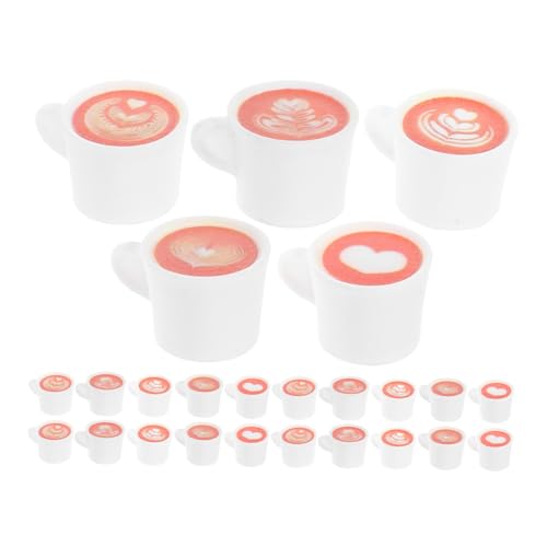 TOYANDONA 50 Stück Teiliges Miniatur Kaffeetassen Set aus Resin Kleine Mini Tassen für Puppenhaus Küche Kreative Miniatur Küchenaccessoires Handliche Tischdekoration und DIY Bastelbedarf TOYANDONA 50 Stück Teiliges Miniatur Kaffeetassen Set aus Resin Kleine Mini Tassen für Puppenhaus Küche Kreative Miniatur Küchenaccessoires Handliche Tischdekoration und DIY Bastelbedarf von TOYANDONA