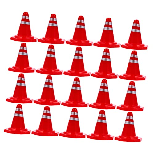 TOYANDONA 50 Stück Verkehrszeichen Minikegel Zapfen Mini-leitkegel Mini-straßenkegel Ausbildung Sie Sicherheitskegel Klein Parken Party Szene Rot Plastik TOYANDONA 50 Stück Verkehrszeichen Minikegel Zapfen Mini-leitkegel Mini-straßenkegel Ausbildung Sie Sicherheitskegel Klein Parken Party Szene Rot Plastik von TOYANDONA