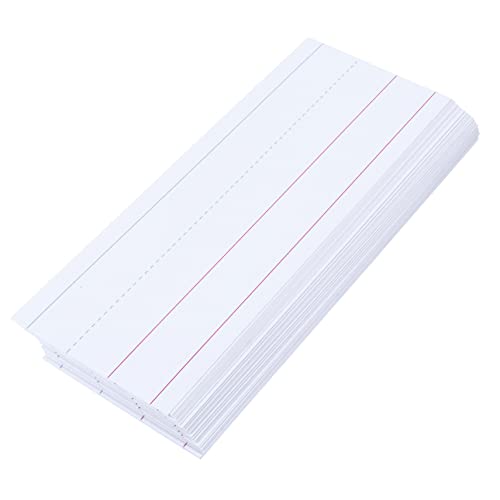 TOYANDONA 50 Stück Wortkarte Satzstreifen Schulunterricht Flip-Namensschilder im Klassenzimmer buchstabentafel schreibtsichunterlagen Wortkartenstreifen Unterrichtsversorgung Papier Beige von TOYANDONA