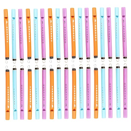 TOYANDONA 50 Stück hühner spielsachen draußen vogeltröte für draußen Vogelpfeifen Instrument Lerche Musikspielzeug Masse Vogelrufpfeife Plastik von TOYANDONA