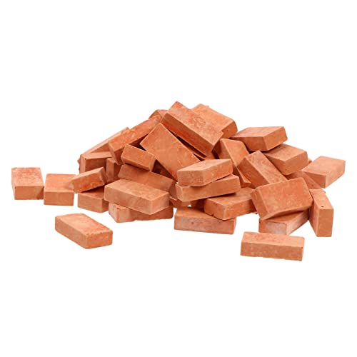 TOYANDONA 50 Stück simulierter Ziegel Miniatur-Ziegelmodelle Mini-Caly-Steine büro Dekoration hochzeitsdekoration die Tapete künstliche Pflanzen Feengarten liefert Mikro-Dekorationszubehör TOYANDONA 50 Stück simulierter Ziegel Miniatur-Ziegelmodelle Mini-Caly-Steine büro Dekoration hochzeitsdekoration die Tapete künstliche Pflanzen Feengarten liefert Mikro-Dekorationszubehör von TOYANDONA