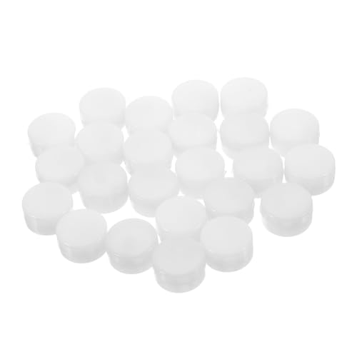 TOYANDONA 50er-Box Spielzeugzubehör Sensorisches Babyspielzeug-geräuschmacher Rasseln Rassel-Shaker Babyspielzeug Rasseln Geräuschemacher Weiß Plastik von TOYANDONA