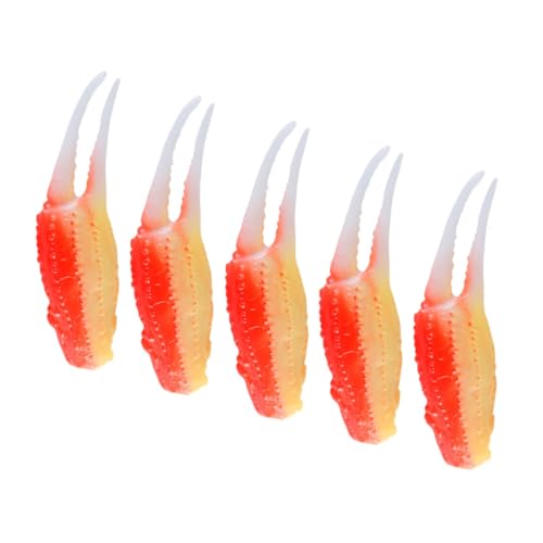 TOYANDONA 5 Stücke Krabben Spielzeug Modell Gefälschte Lebensmittel Prop Lebensechte Krabben Für Restaurant Decor Kinder Pädagogisches Spielzeug TOYANDONA 5 Stücke Krabben Spielzeug Modell Gefälschte Lebensmittel Prop Lebensechte Krabben Für Restaurant Decor Kinder Pädagogisches Spielzeug von TOYANDONA