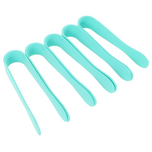 TOYANDONA Sammelklammern Pinzette Für Jungen Und Mädchen 5-teilige Pinzette Zum Basteln Kleinkindpinzette Perlenpinzette Schulpinzette Leuchtende Farben Feinmotorik-Spielzeug von TOYANDONA
