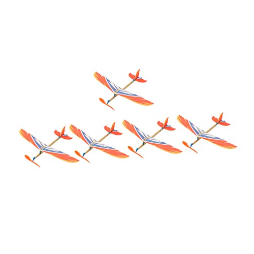 TOYANDONA 5St Schaumgleiter Ebene Flugzeuge Toys spielsachen für Toys for Boys DIY Flugzeug Segelflugzeug Modell selber Bauen Segelflugzeug selber Bauen p.s von TOYANDONA