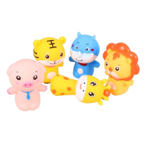 TOYANDONA 5St Tierfigurenspielzeug Tiere puppentrage spielzeuge kinderspielzeug Tierische Fingerpuppen für Fingerspielzeug Tierpuppen PVC TOYANDONA 5St Tierfigurenspielzeug Tiere puppentrage spielzeuge kinderspielzeug Tierische Fingerpuppen für Fingerspielzeug Tierpuppen PVC von TOYANDONA