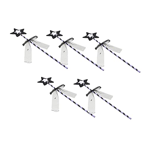 TOYANDONA 5St Zauberstab Sackleinenband LED-Seidenfee mit Glocke Partyfee Partyartikel für Schleife Fairy Wand Costume Toys dekorativer Feenstab tragbarer Feenstab PVC-Stick TOYANDONA 5St Zauberstab Sackleinenband LED-Seidenfee mit Glocke Partyfee Partyartikel für Schleife Fairy Wand Costume Toys dekorativer Feenstab tragbarer Feenstab PVC-Stick von TOYANDONA