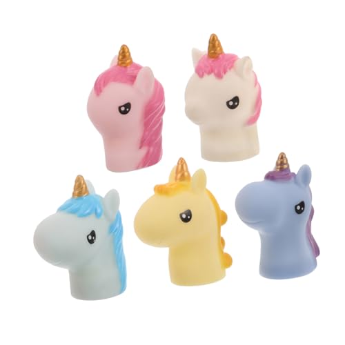 TOYANDONA 5Stücke Einhorn Handpuppe Realistische Daumenpuppe für Benutzerfreundliches Rollenspiel Hochwertige Verarbeitung Kleine Hände für Kreatives TOYANDONA 5Stücke Einhorn Handpuppe Realistische Daumenpuppe für Benutzerfreundliches Rollenspiel Hochwertige Verarbeitung Kleine Hände für Kreatives von TOYANDONA