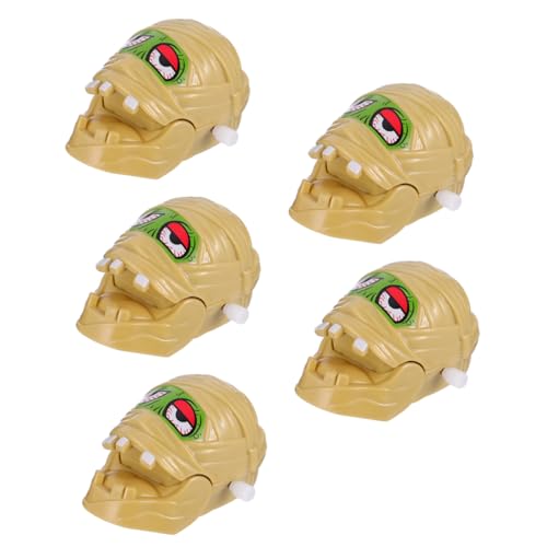 TOYANDONA 5Stücke Halloween Aufziehspielzeug Mummy Kreatives Pop Up für Erwachsene Gruselige Tischdekoration für Halloween Feiertage TOYANDONA 5Stücke Halloween Aufziehspielzeug Mummy Kreatives Pop Up für Erwachsene Gruselige Tischdekoration für Halloween Feiertage von TOYANDONA