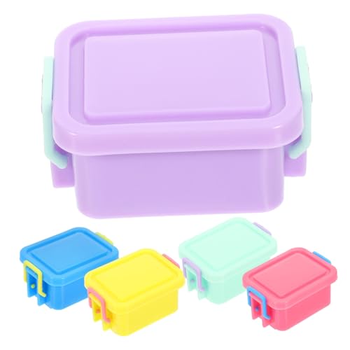 TOYANDONA 5er-Box Puppenhaus- Luftdicht Korb Miniatur Deckel Behälter Wannen Mini- -dekore Puppenhausangebot Puppenhauskoffer Abs TOYANDONA 5er-Box Puppenhaus- Luftdicht Korb Miniatur Deckel Behälter Wannen Mini- -dekore Puppenhausangebot Puppenhauskoffer Abs von TOYANDONA