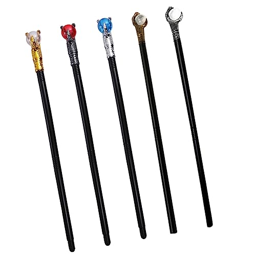 TOYANDONA 5st Halloween-zauberstab Halloween-bastel-Cosplay-Stock Zusammenklappbar Partykostüm-Requisiten Combo Cosplay-spazierstock Halloween-spazierstock Gehen Stöcke Der Griff Ist Pe TOYANDONA 5st Halloween-zauberstab Halloween-bastel-Cosplay-Stock Zusammenklappbar Partykostüm-Requisiten Combo Cosplay-spazierstock Halloween-spazierstock Gehen Stöcke Der Griff Ist Pe von TOYANDONA