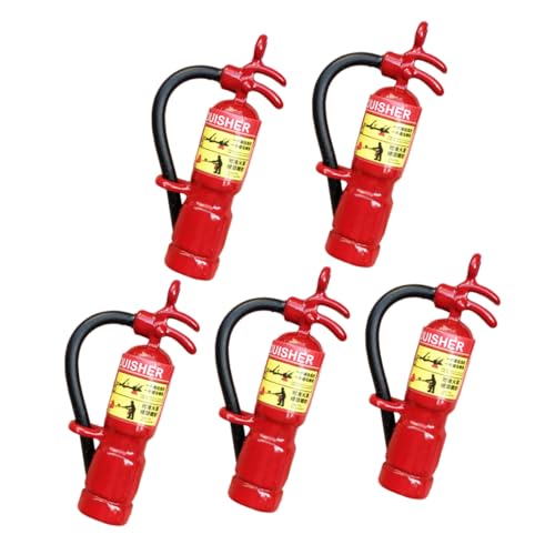 TOYANDONA Realistische 112 Puppenhaus Feuerlöscher Modelle Mini Feuerlöscher Spielzeug Für Kinder 5pcs Decor TOYANDONA Realistische 112 Puppenhaus Feuerlöscher Modelle Mini Feuerlöscher Spielzeug Für Kinder 5pcs Decor von TOYANDONA