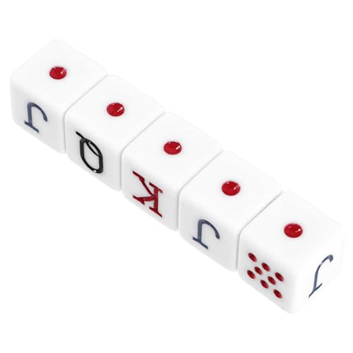 TOYANDONA Tischspiel Pokerspiele Set Poker Set Trinkspiel Poker Chips Lustiges Spiel von TOYANDONA