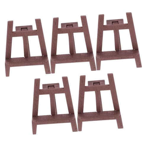 TOYANDONA 5st Puppenhaus-tafel-staffelei Digitale Figuren Batterie Dekoration Miniatur Staffelei Zum Ausstellen Von Gemälden Behälter in Reisegröße Conditioner Auto Multi Film Hölzern Brown TOYANDONA 5st Puppenhaus-tafel-staffelei Digitale Figuren Batterie Dekoration Miniatur Staffelei Zum Ausstellen Von Gemälden Behälter in Reisegröße Conditioner Auto Multi Film Hölzern Brown von TOYANDONA