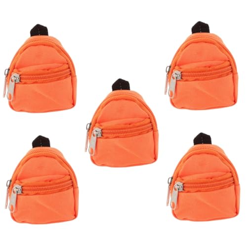 TOYANDONA 5st Puppenrucksack Kleine Puppentasche Mikro-szenen-Ornament Miniaturen-Rucksack Zubehör Für Die Puppenhausschule Puppenreisetasche Süße Puppentasche Mini-Schultasche Stoff TOYANDONA 5st Puppenrucksack Kleine Puppentasche Mikro-szenen-Ornament Miniaturen-Rucksack Zubehör Für Die Puppenhausschule Puppenreisetasche Süße Puppentasche Mini-Schultasche Stoff von TOYANDONA