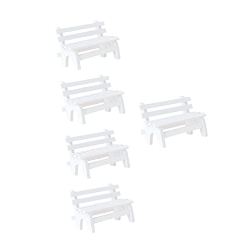 TOYANDONA 5 Miniatur-holzbänke Perfekt Als Dekoration Für Minihäuser Als Foto-Requisite Als Kinderspielzeug Als Schreibtisch-Ornament Und Als Heimdekoration TOYANDONA 5 Miniatur-holzbänke Perfekt Als Dekoration Für Minihäuser Als Foto-Requisite Als Kinderspielzeug Als Schreibtisch-Ornament Und Als Heimdekoration von TOYANDONA
