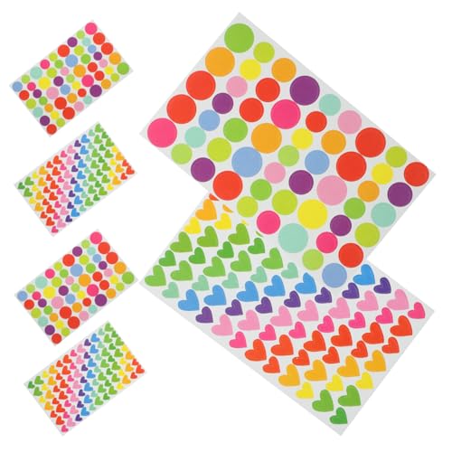 TOYANDONA 6 Blätter Aufkleber Bild Album Mini Fotoalbum Scrapbooking DIY Zubehör Telefon Zubehör Papier von TOYANDONA