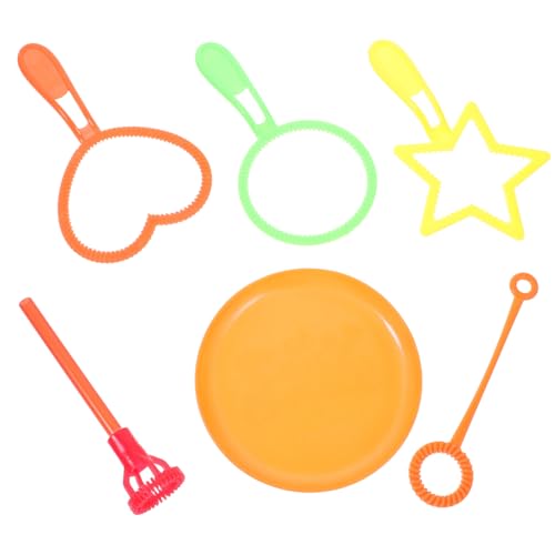 TOYANDONA 6 Pcs Bubble Stick Bubble Wand Kit Bubble Maker Für Bubble Wand Blasen Bubble Wand Kunststoff TOYANDONA 6 Pcs Bubble Stick Bubble Wand Kit Bubble Maker Für Bubble Wand Blasen Bubble Wand Kunststoff von TOYANDONA